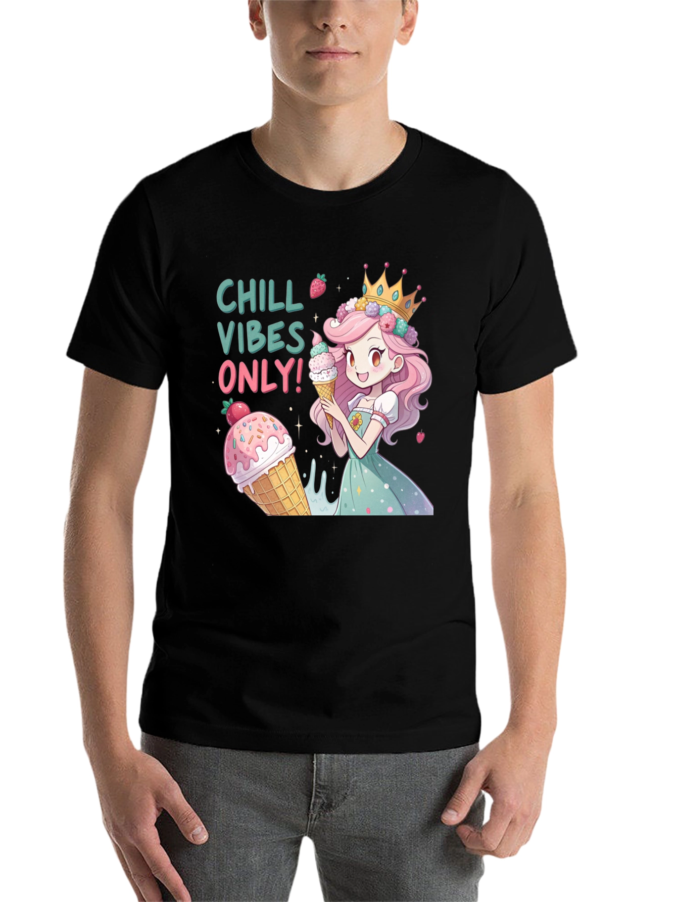 Chill Vibes Only T-Shirt - 7