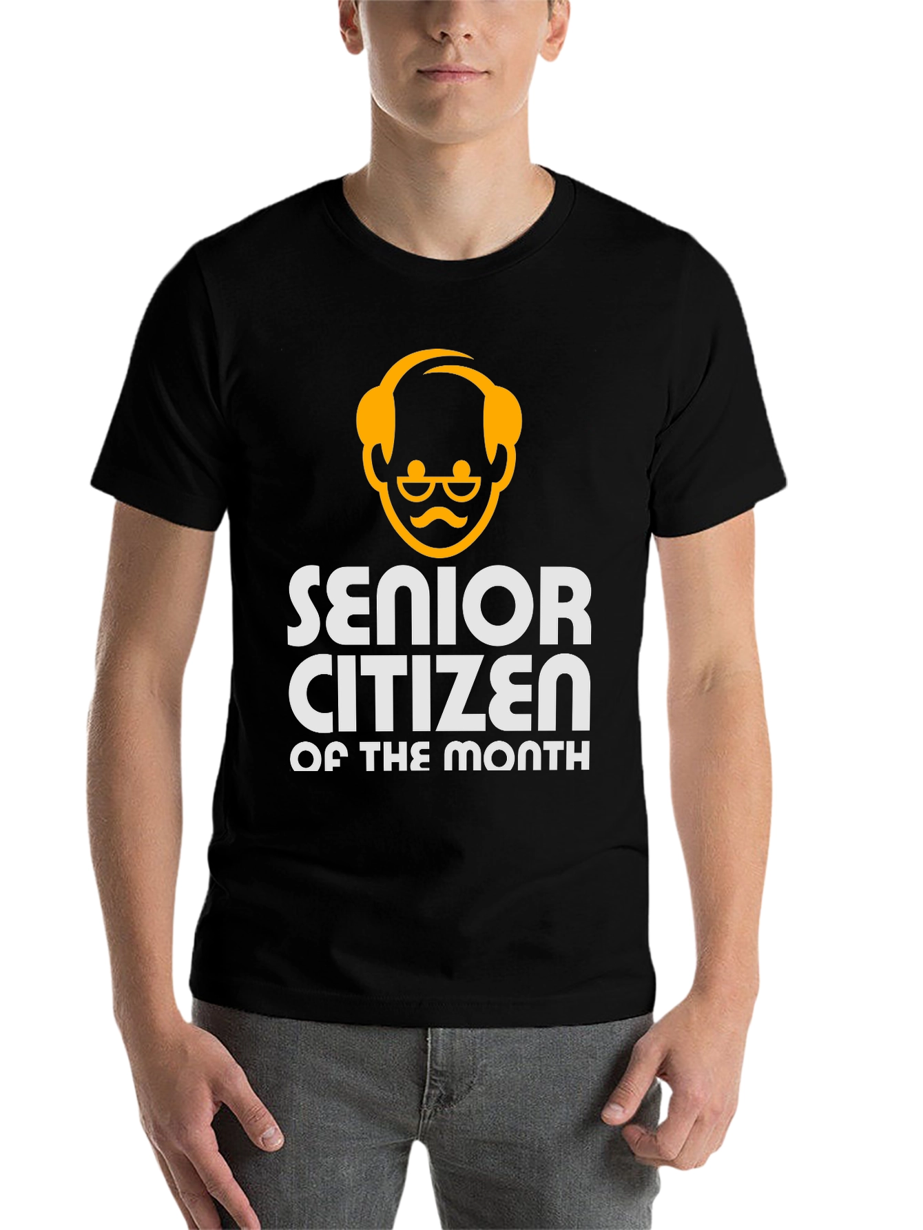 Black Senior Citizen of the Month Graphic Tee view 7