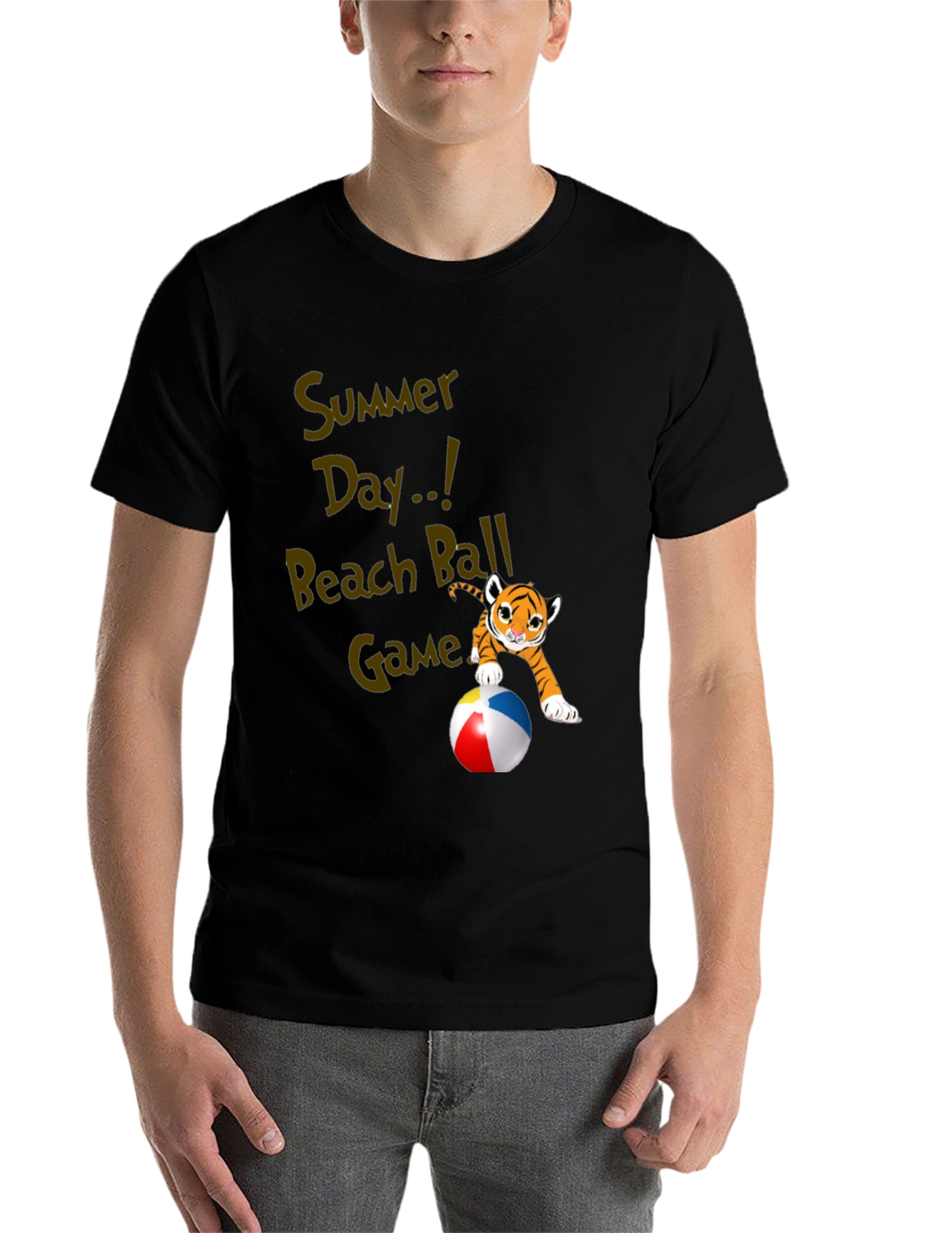 Summer Beach Ball Game T-Shirt - 7
