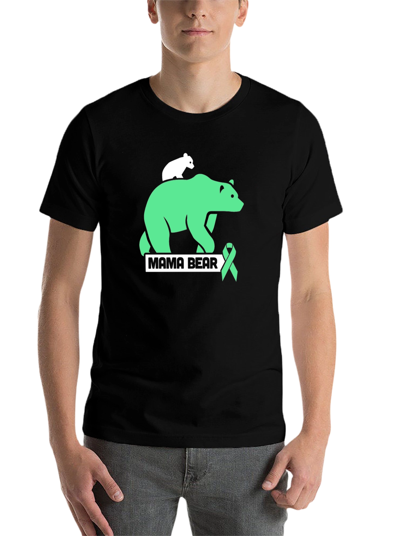 Mama Bear T-Shirt - Support Awareness - 7