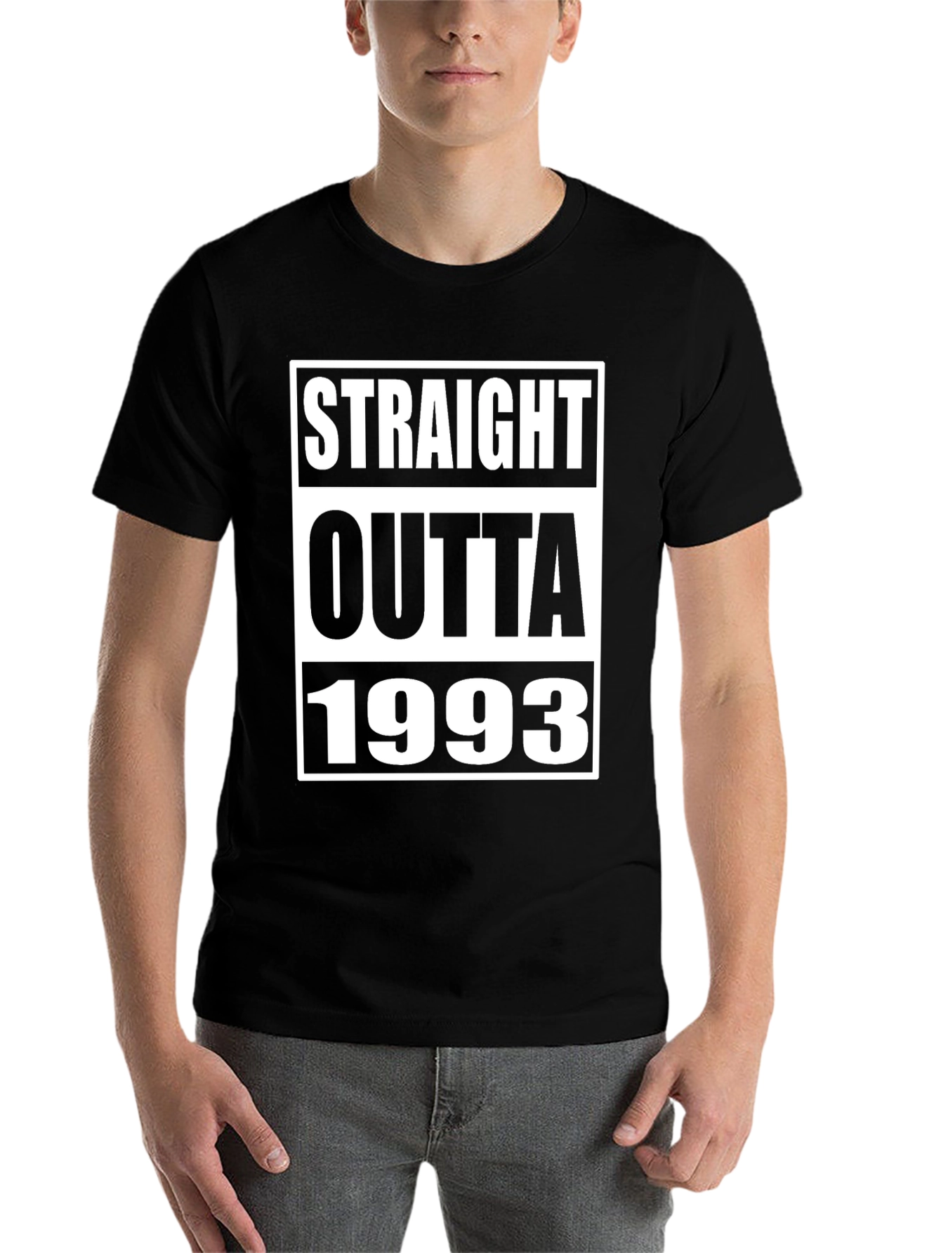 Black Straight Outta 1993 Graphic Tee view 7