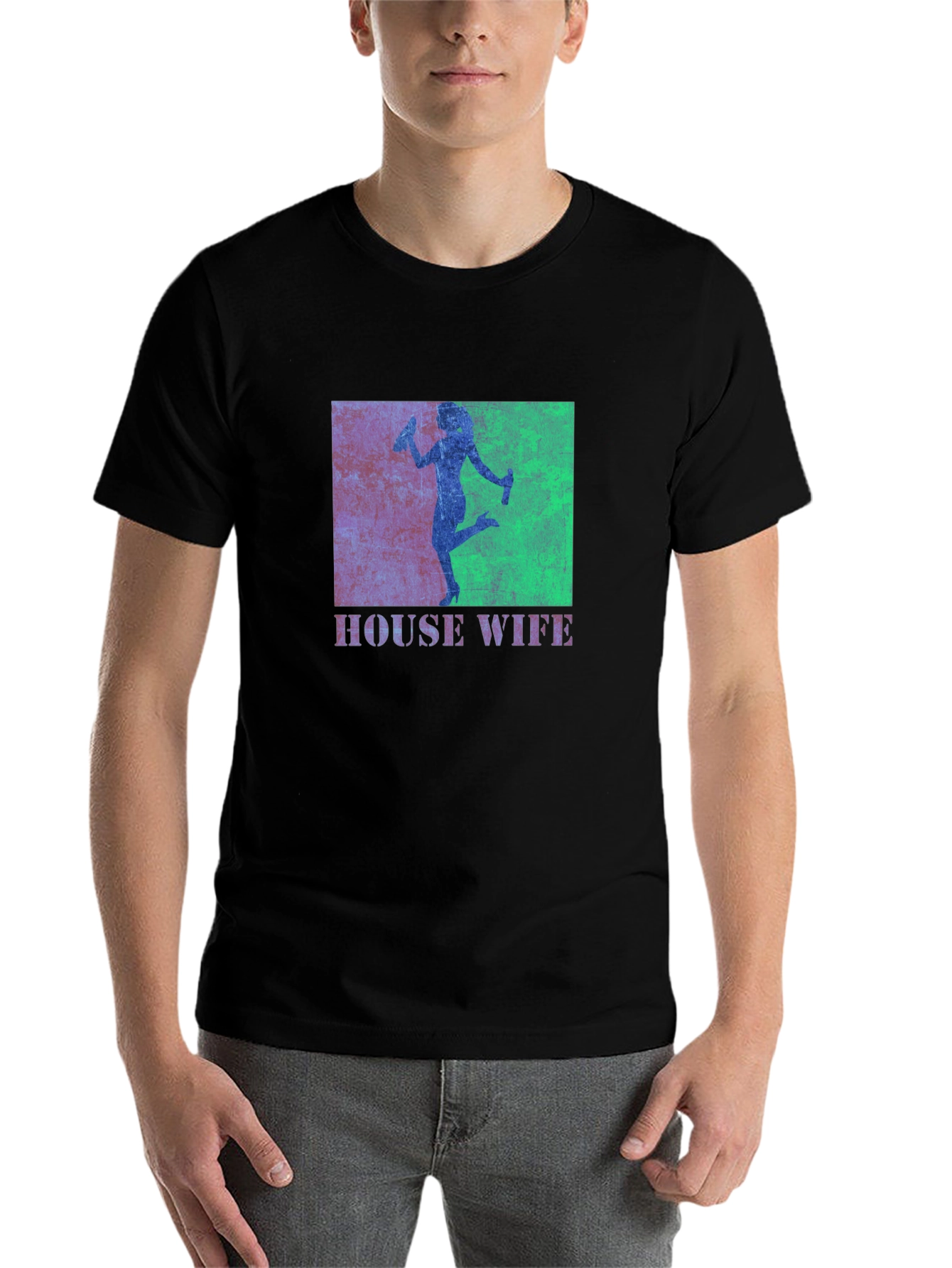 Black Housewife Graphic Tee - Clean Humor view 7