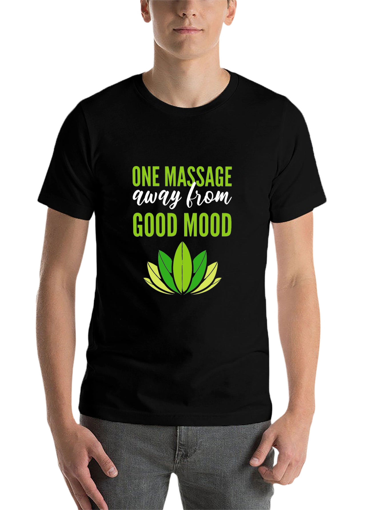 One Massage Away T-Shirt - Relaxed Comfort - 7
