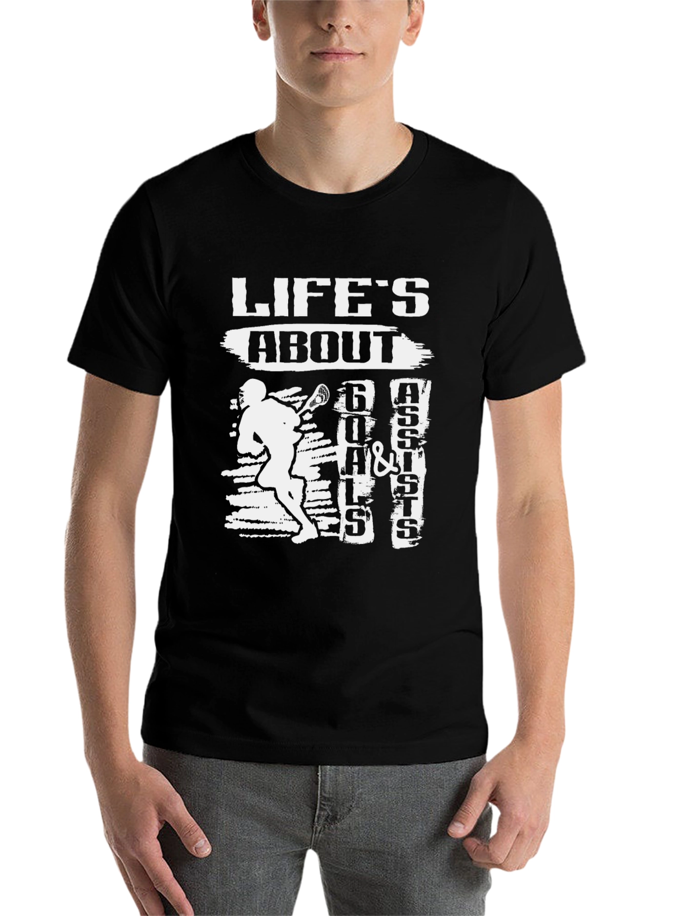 Life's About Goals & Assists T-Shirt - 7