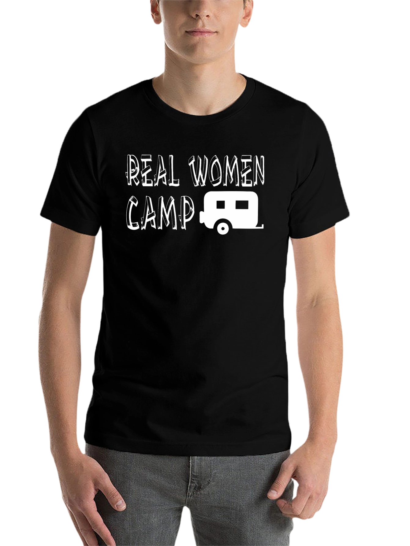 Real Women Camp Graphic T-Shirt - 7