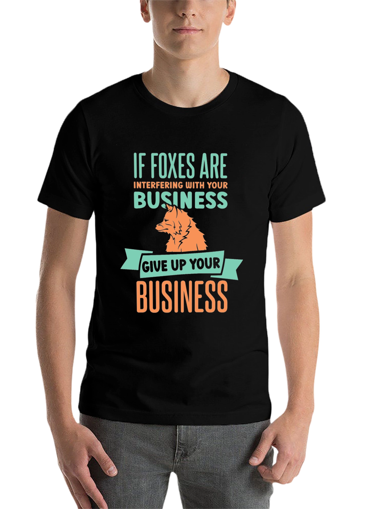 Funny Fox Business T-Shirt: If Foxes Are Interfering - 7