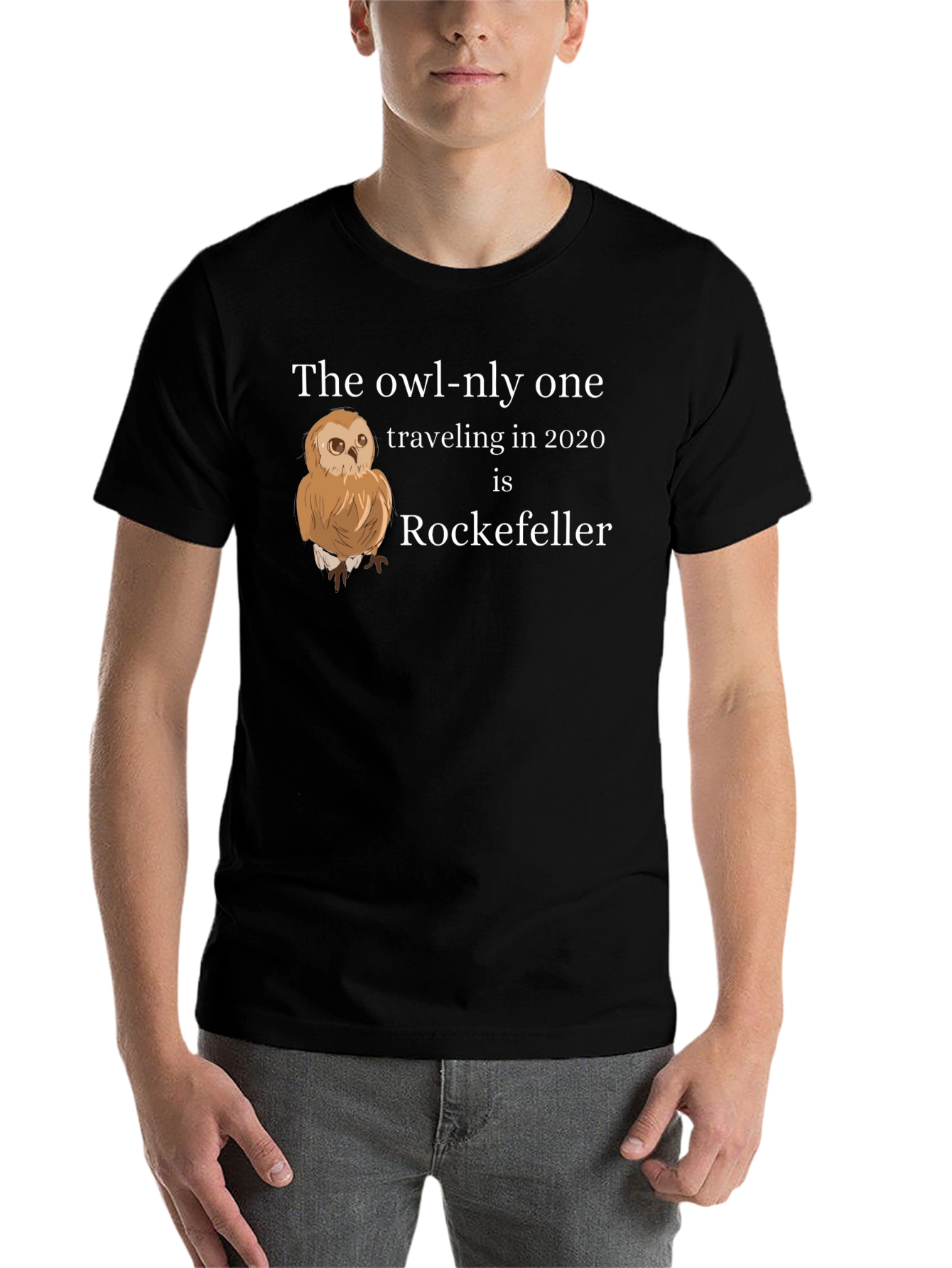 Black Owl-nly One Rockefeller T-Shirt view 7