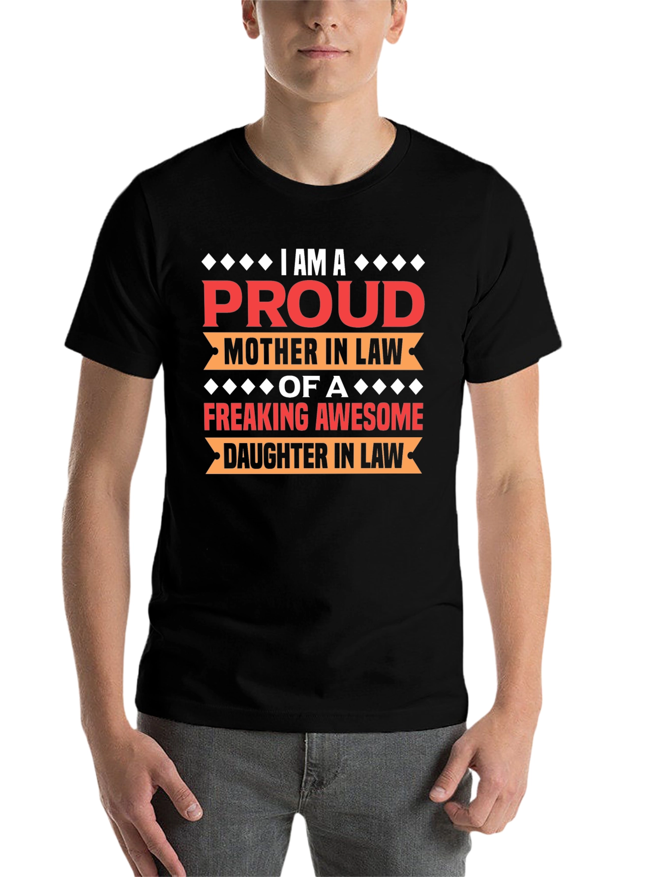 Proud Mother-in-Law Graphic Tee - 7