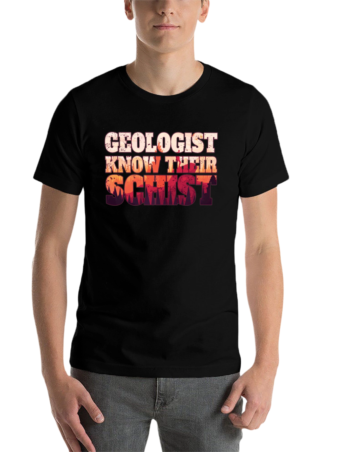 Black Geologist Know Their Schist T-Shirt view 7