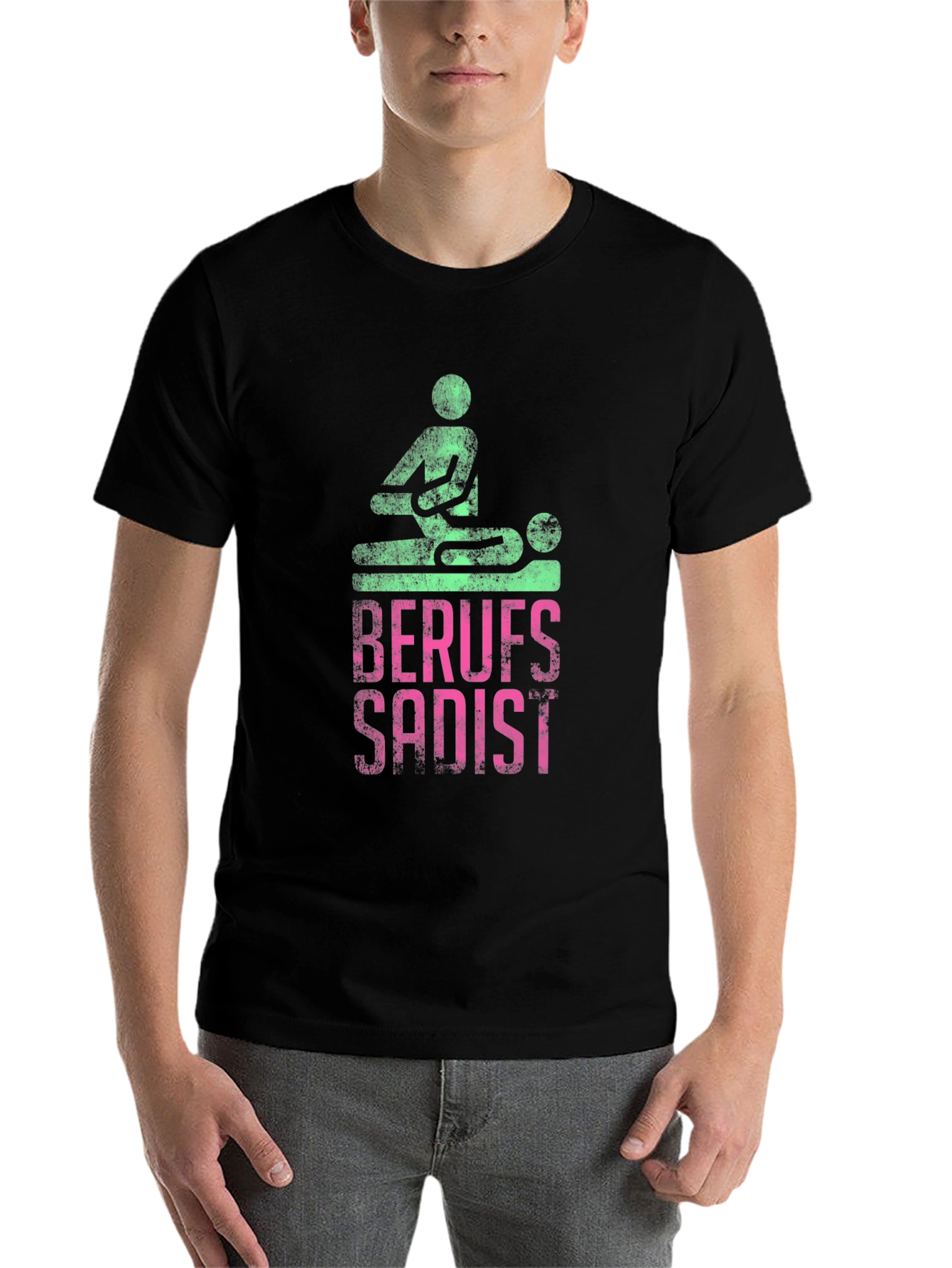 Black Berufs Sadist Graphic Tee view 7