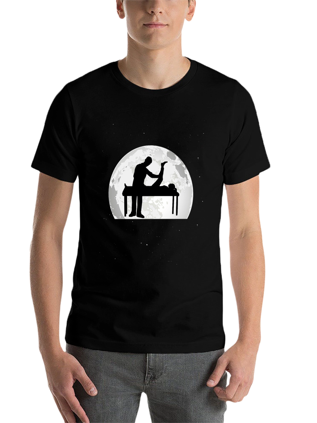 Massage Therapy Moon T-Shirt - 7