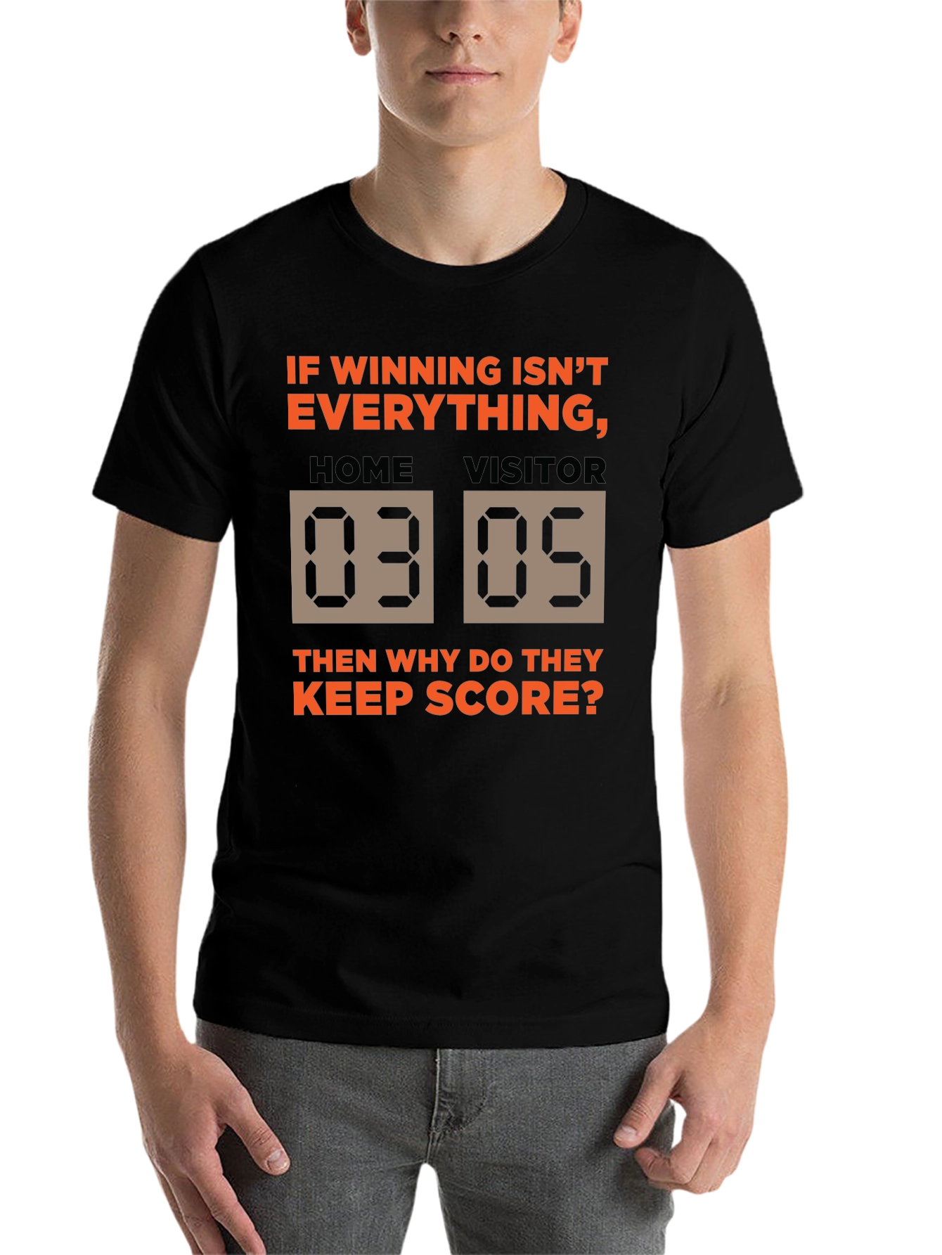 Black Winning Isn't Everything T-Shirt view 7