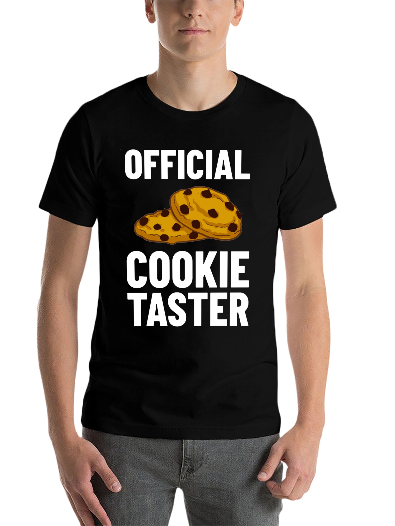 Black Official Cookie Taster Graphic Tee view 7