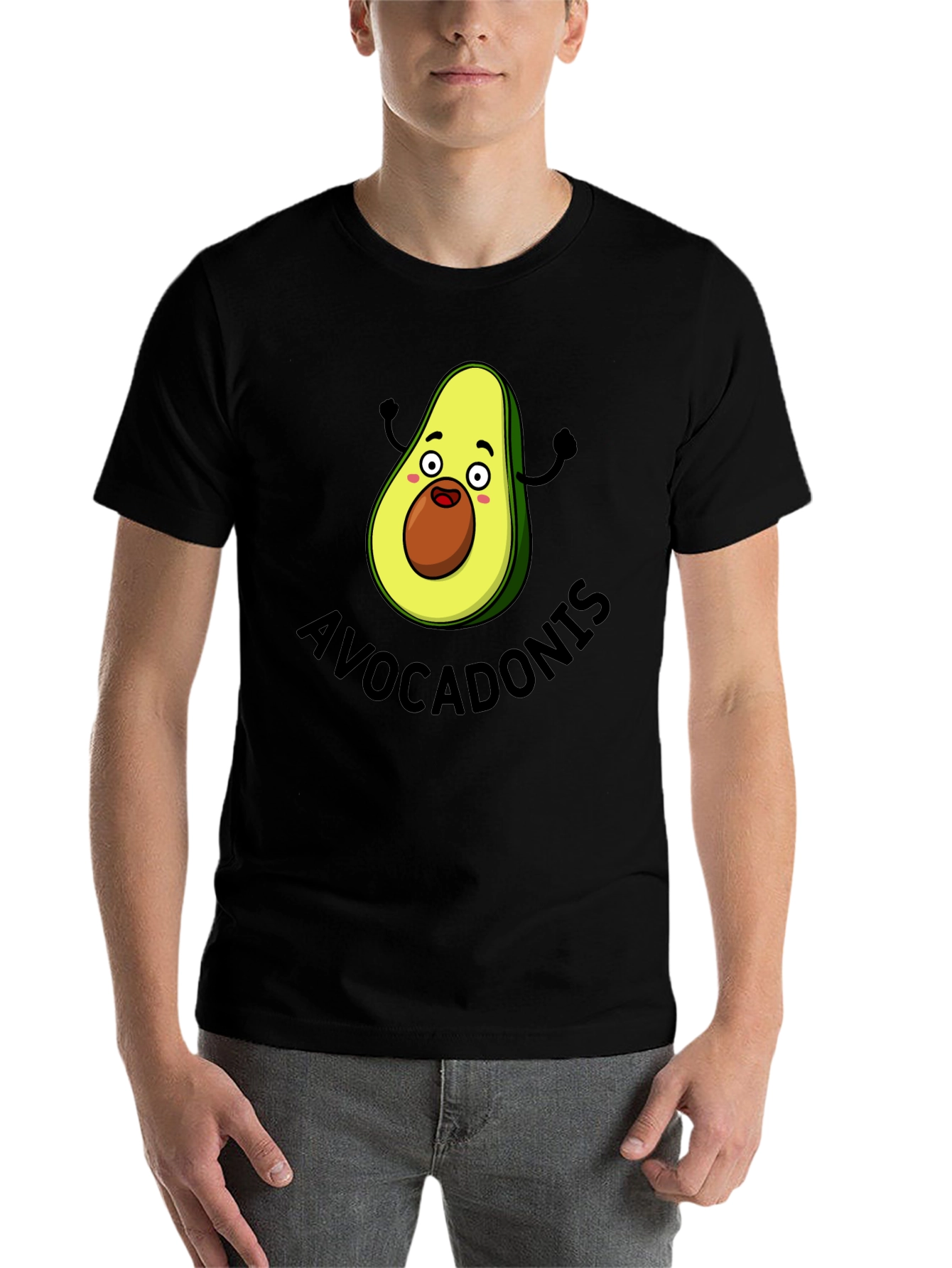 Avocadonis Funny Avocado Graphic T-Shirt - 7