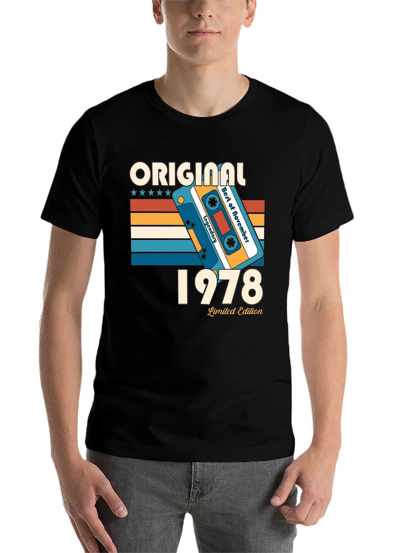 Black Original 1978 Limited Edition T-Shirt view 7
