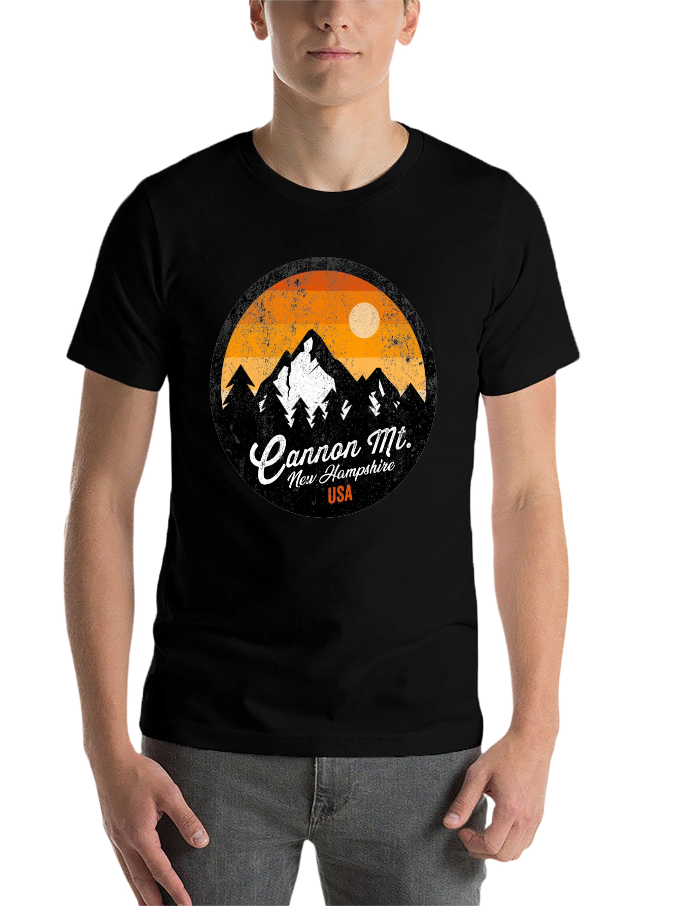 Cannon Mt. New Hampshire USA T-Shirt - 7