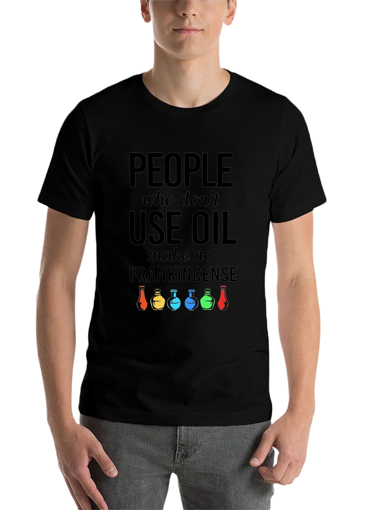 Black People Who Use Oil T-Shirt view 7