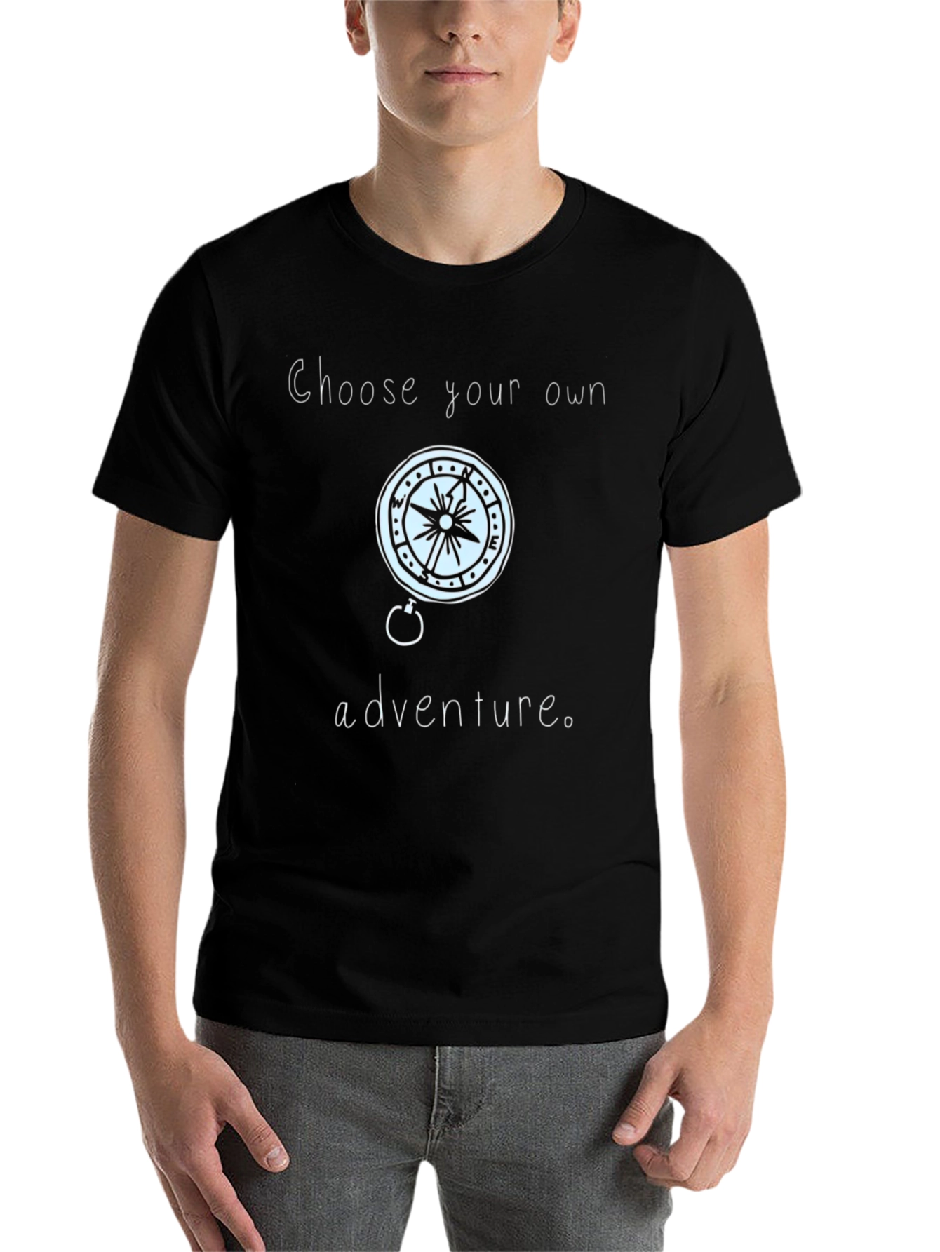 Black Choose Your Own Adventure Graphic Tee view 7
