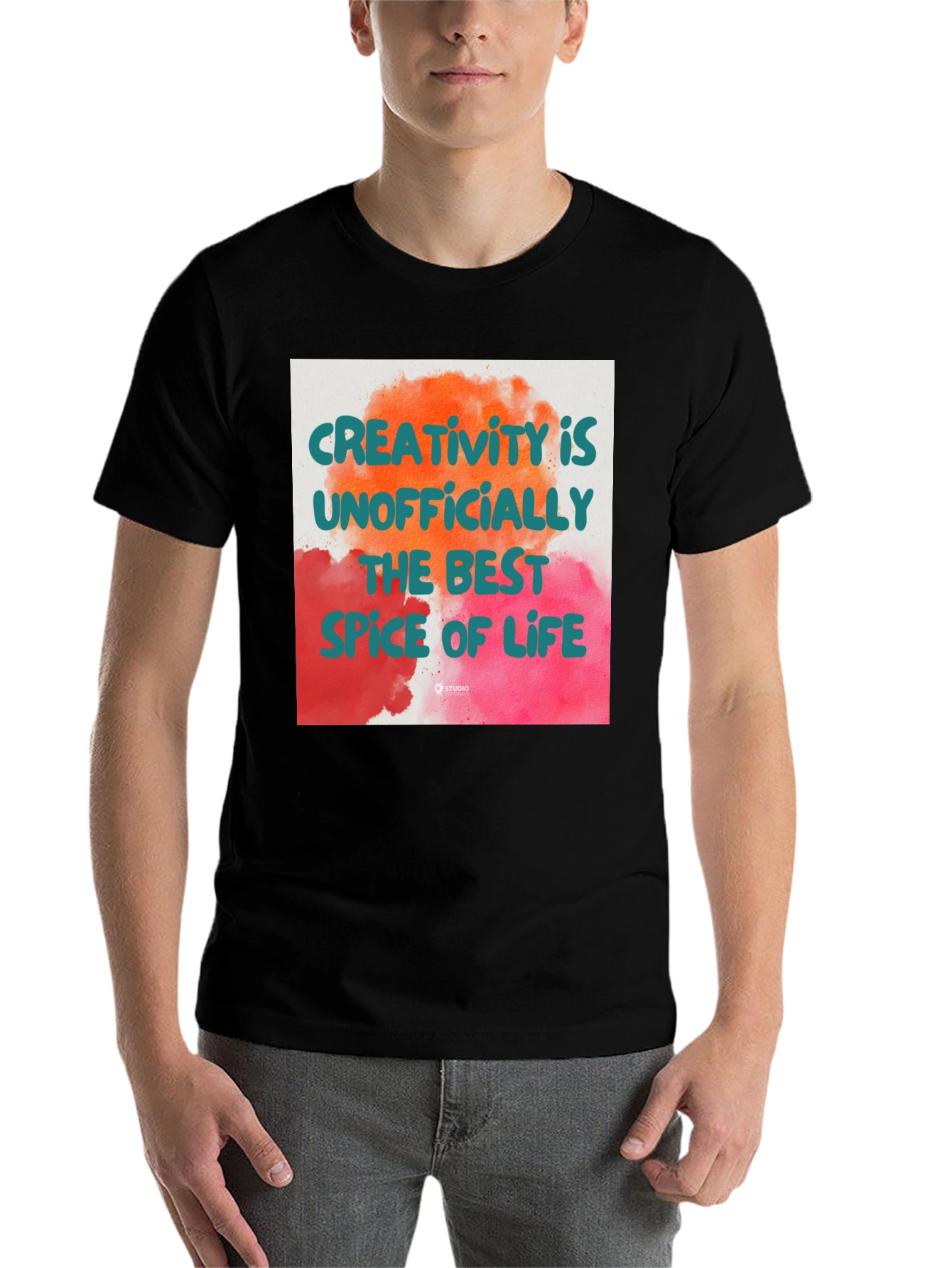 Black Creativity Spice of Life Graphic Tee view 7