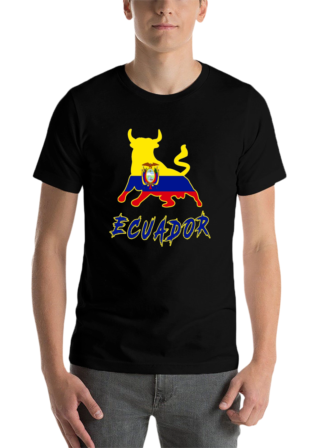 Ecuador Bull Flag T-Shirt - 7