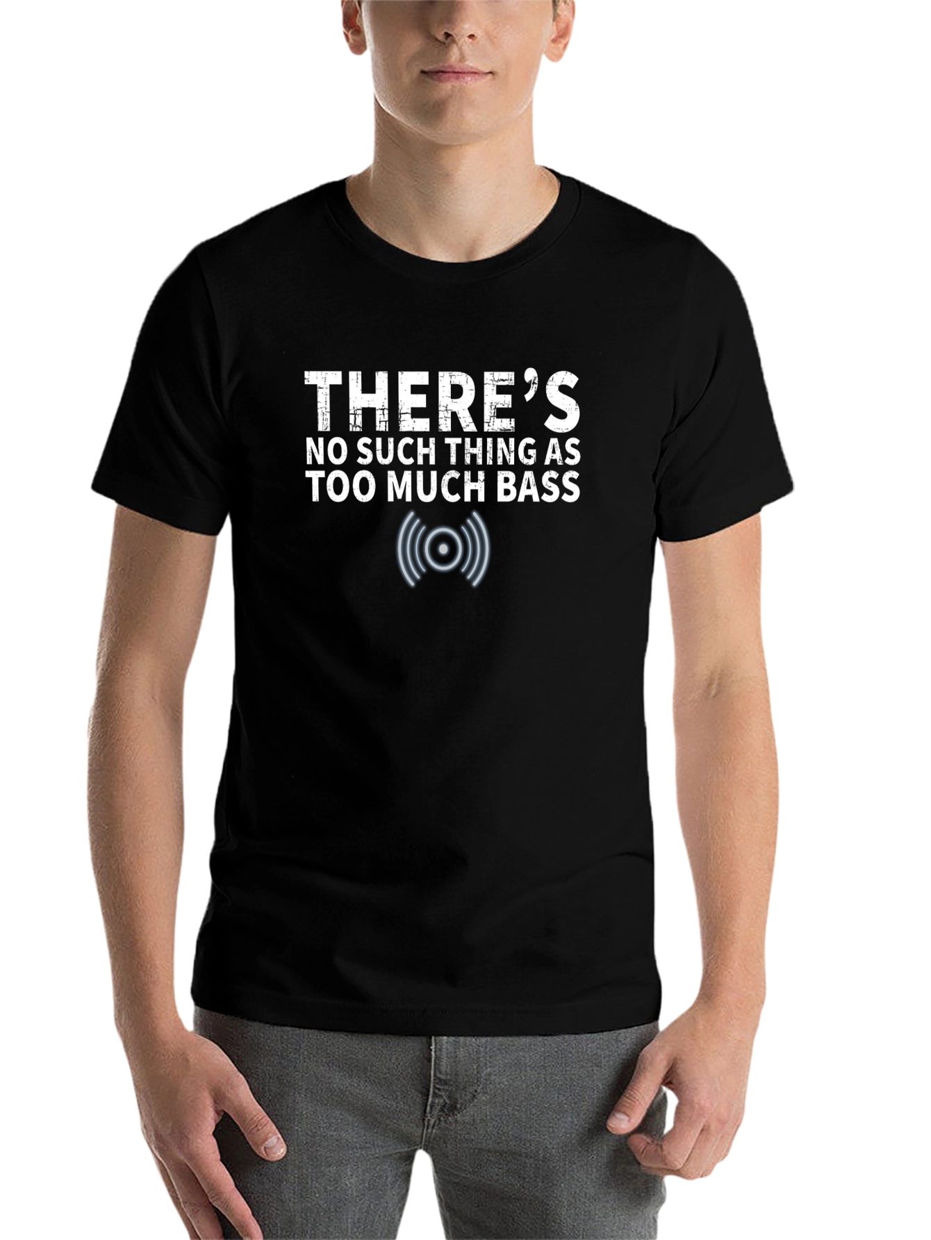 Black Bass Music T-Shirt - There's No Such Thing! view 7
