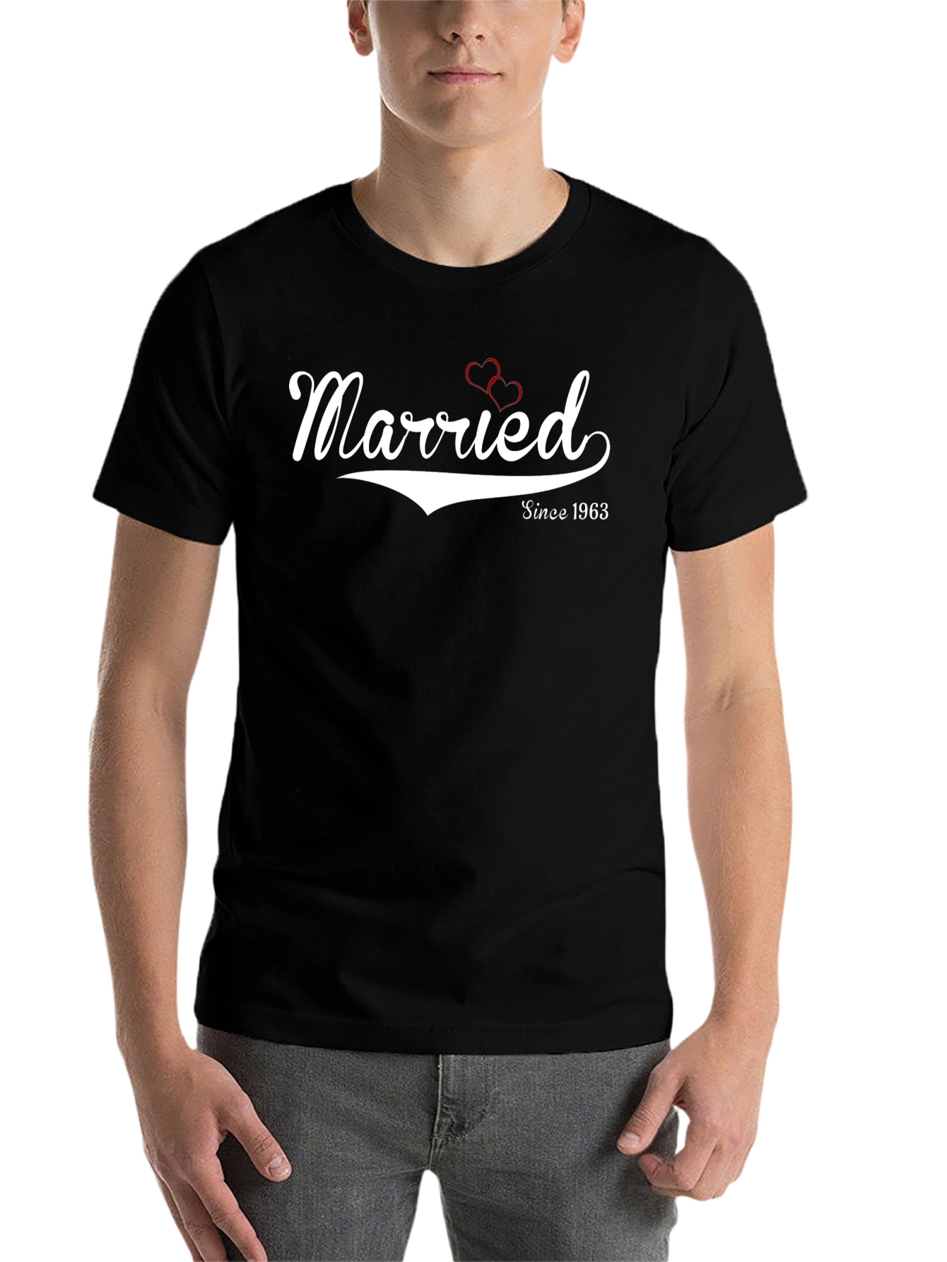 Married Since 1963 T-Shirt - Anniversary Tee - 7