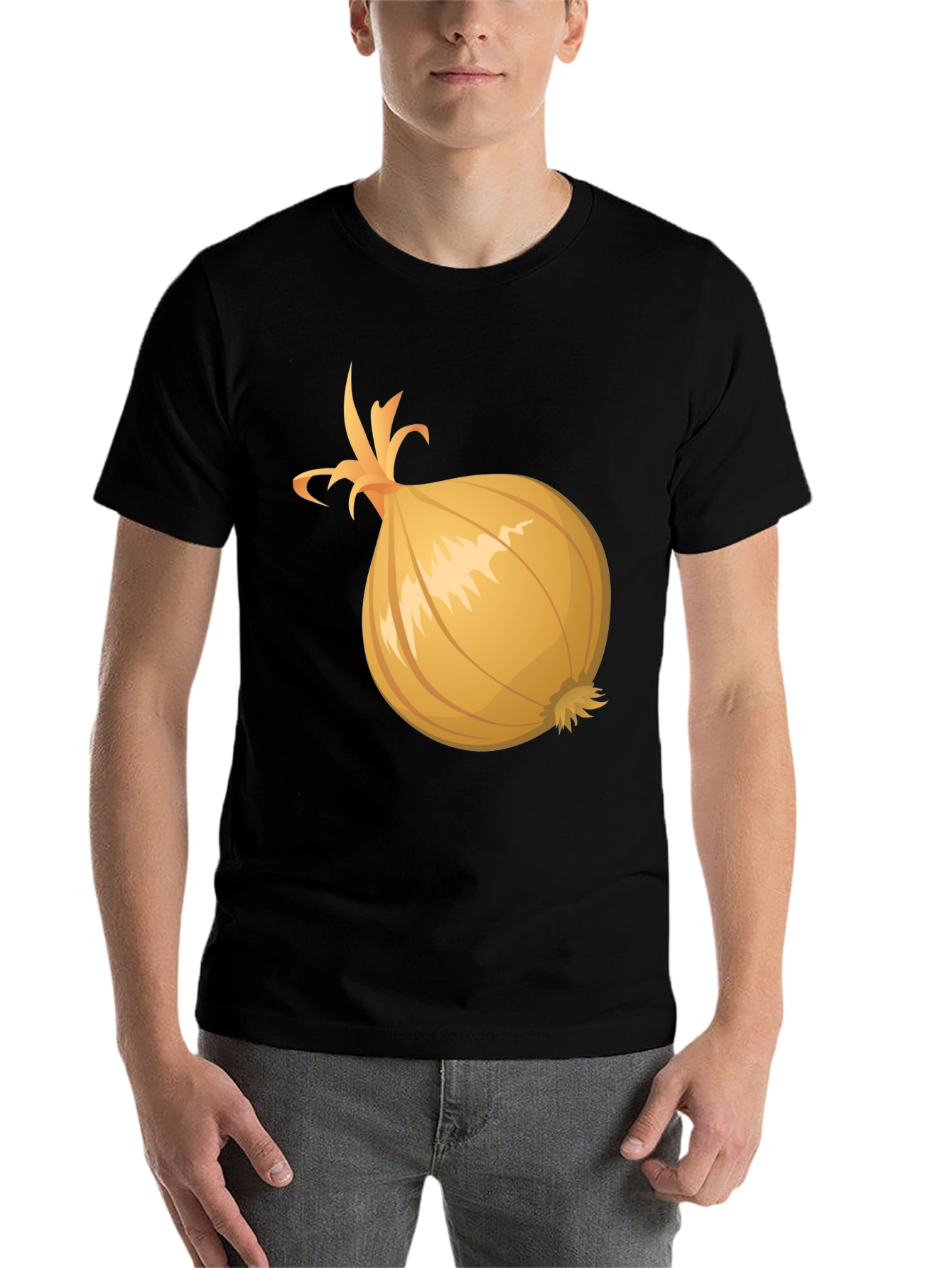 Black Onion Graphic Tee - Fresh & Fun view 7