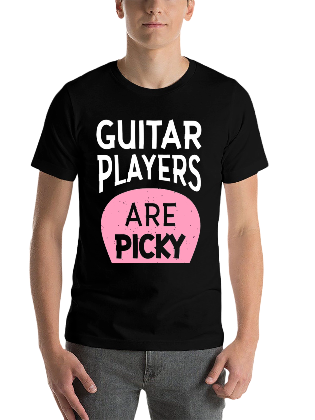 Black Guitar Players Are Picky T-Shirt view 7