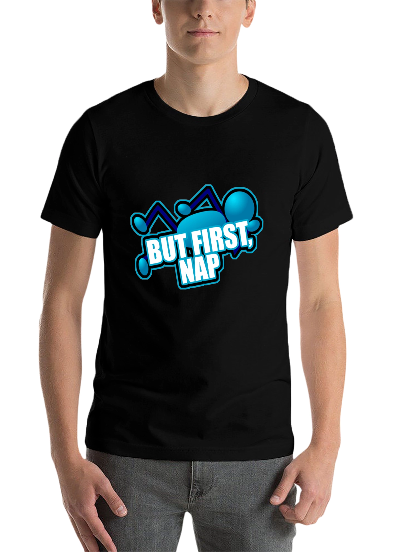 Black But First, Nap T-Shirt - Relaxing Comfort view 7