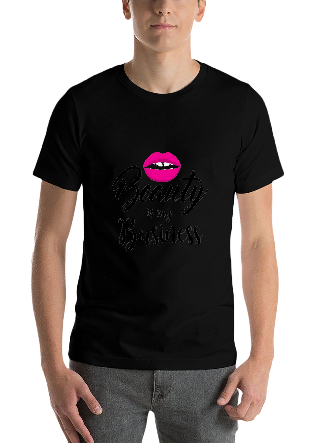 Black Beauty Is My Business Graphic T-Shirt - Black view 7