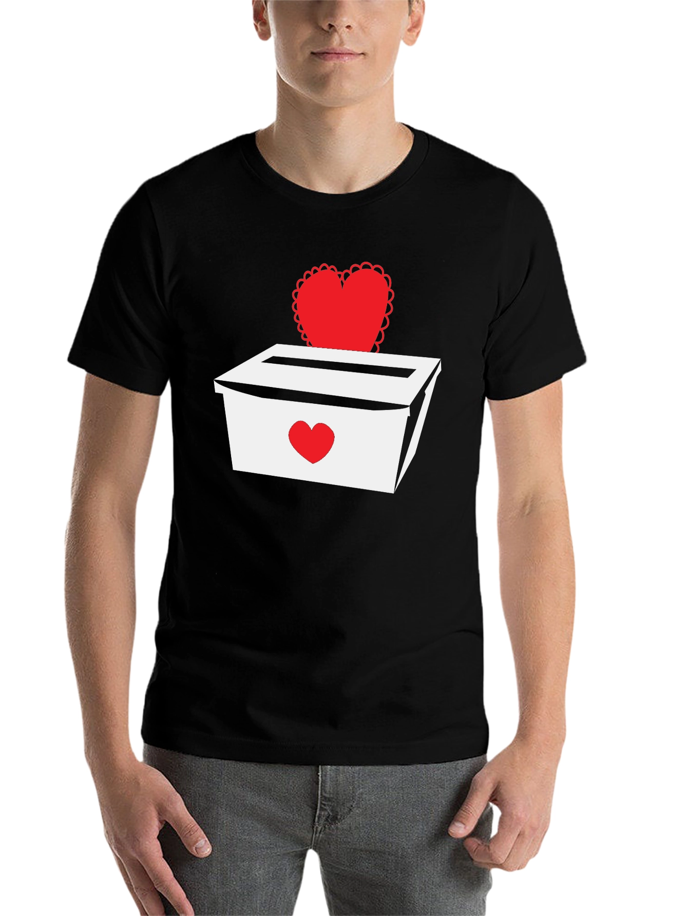Black Love Gift Box Tee view 7