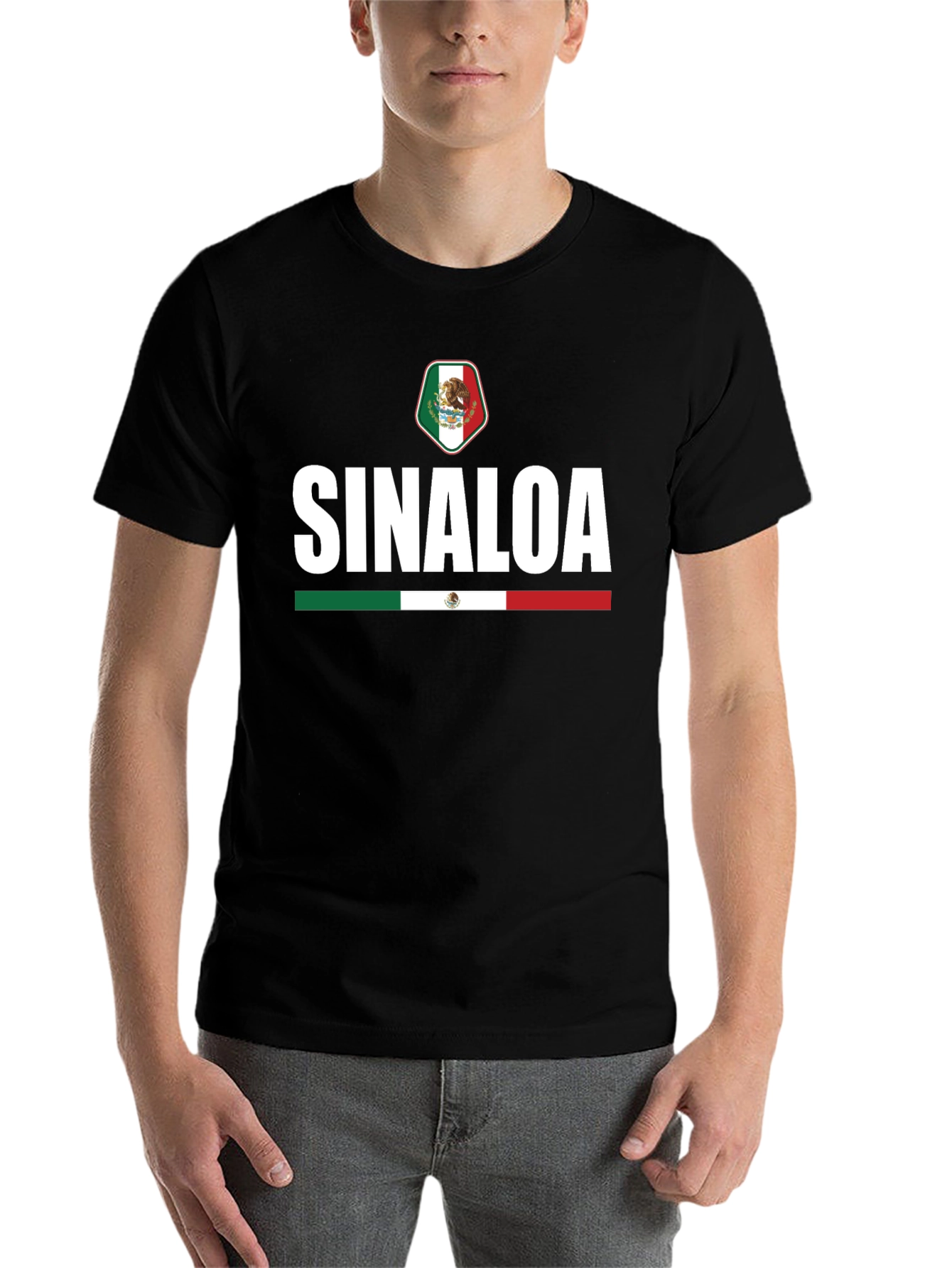 Sinaloa Mexico Flag T-Shirt - 7