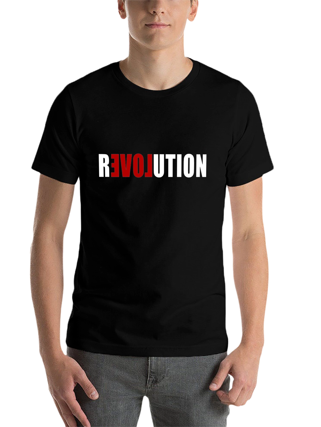 Black Revolution T-Shirt: Bold Graphic Tee view 7
