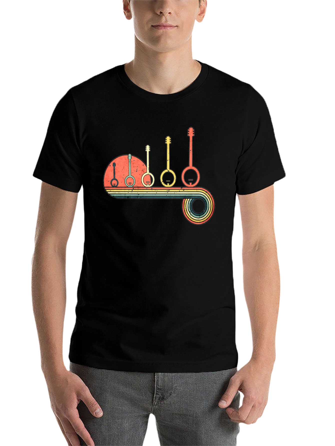 Black Banjo Evolution Graphic Tee view 7