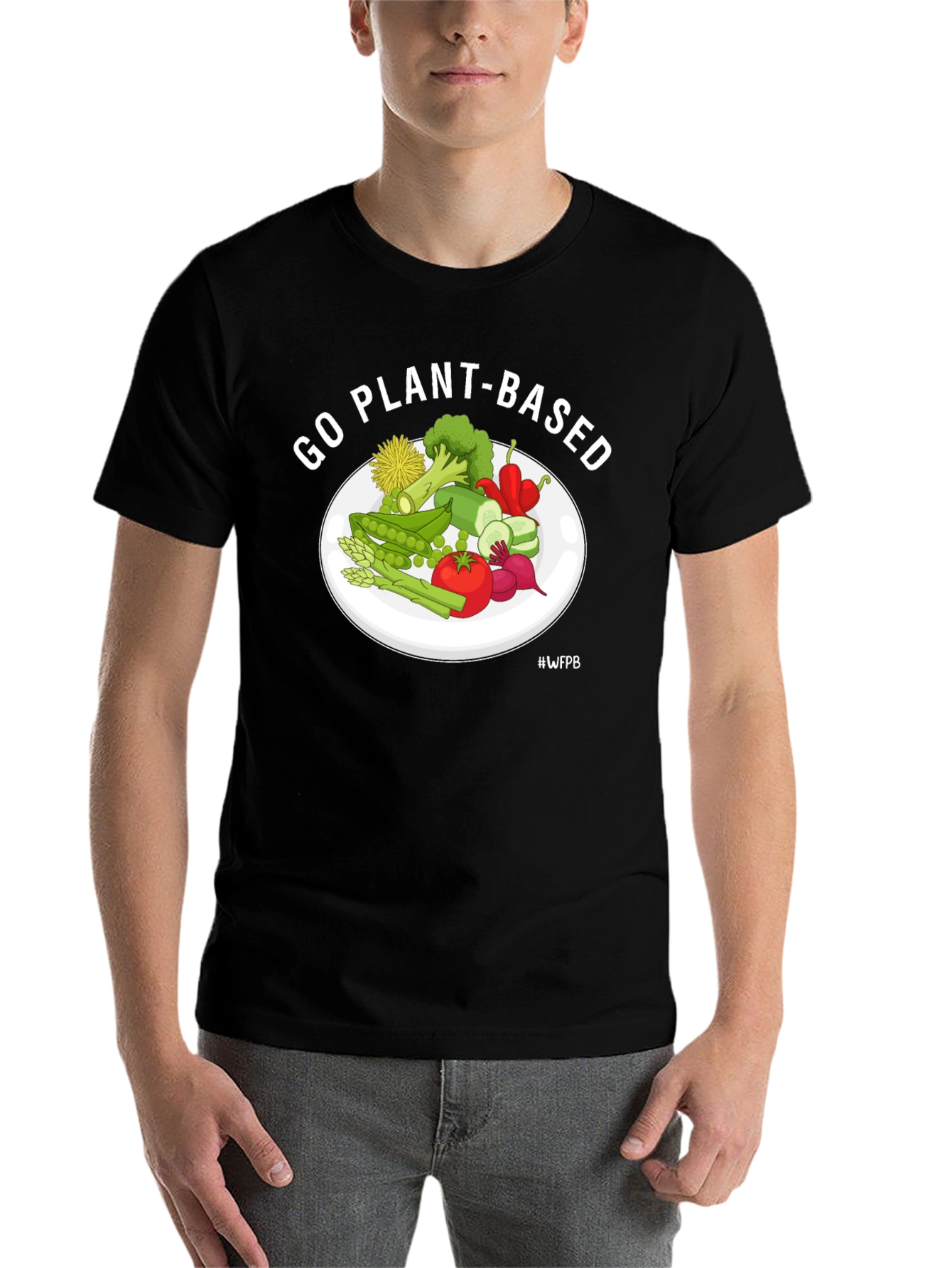 Black Go Plant-Based T-Shirt view 7