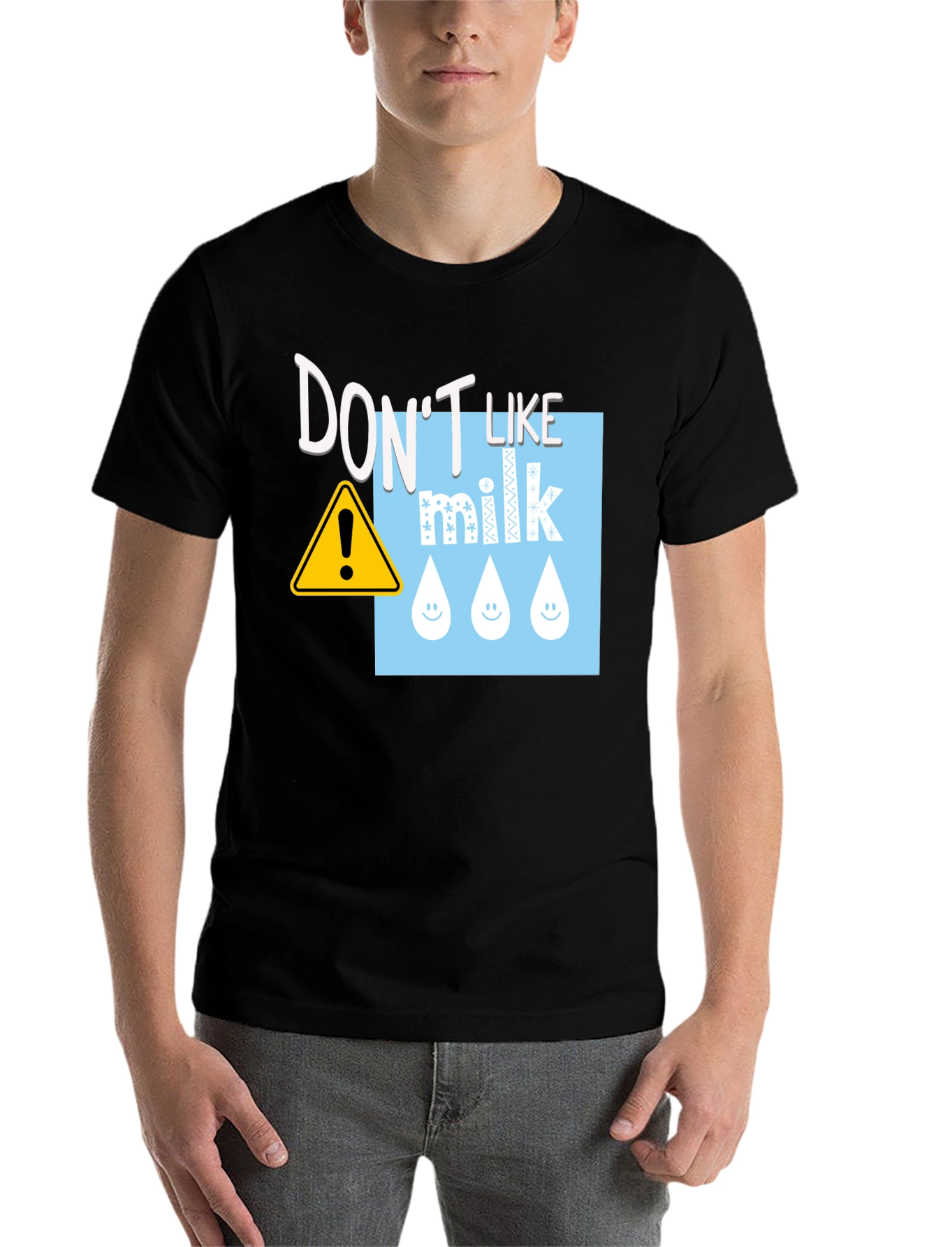 Don't Like Milk T-Shirt - Funny Dairy Allergy Tee - 7