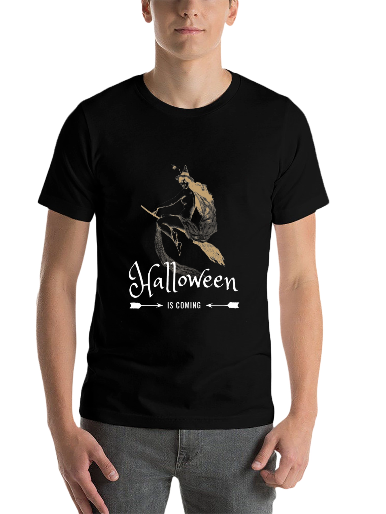 Halloween Is Coming Witch T-Shirt - 7