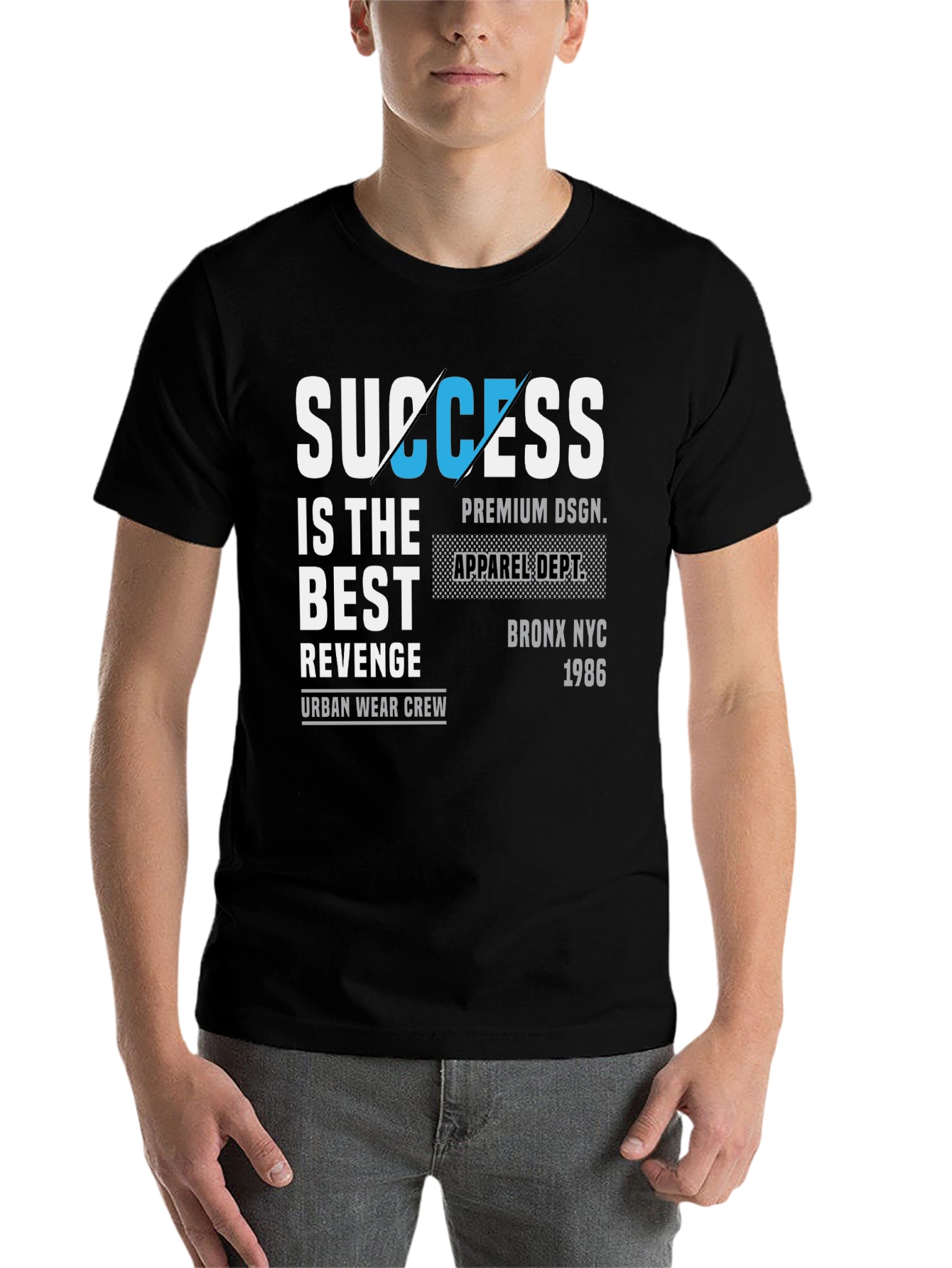 Black Success is the Best Revenge Graphic Tee view 7
