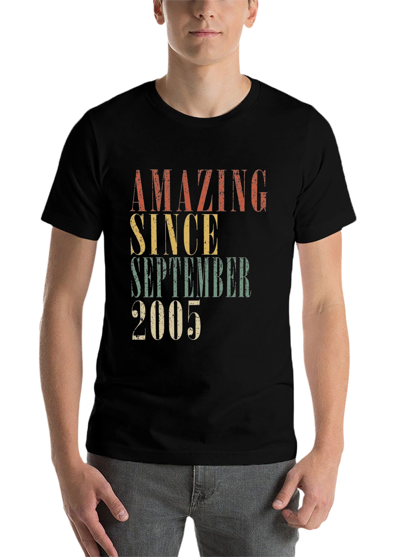 Black Amazing Since September 2005 Black T-Shirt view 7