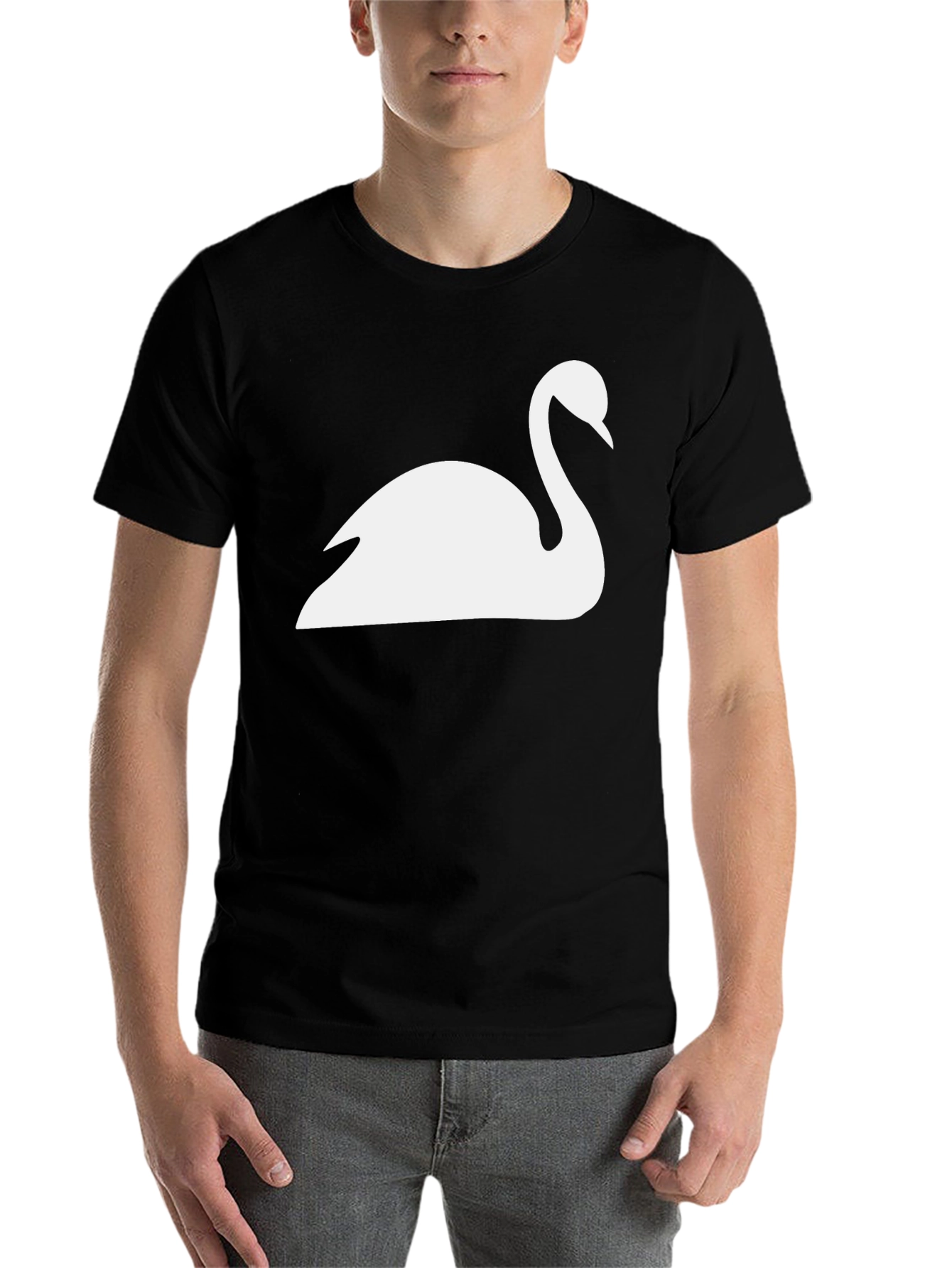 Black Black Swan Graphic Tee view 7