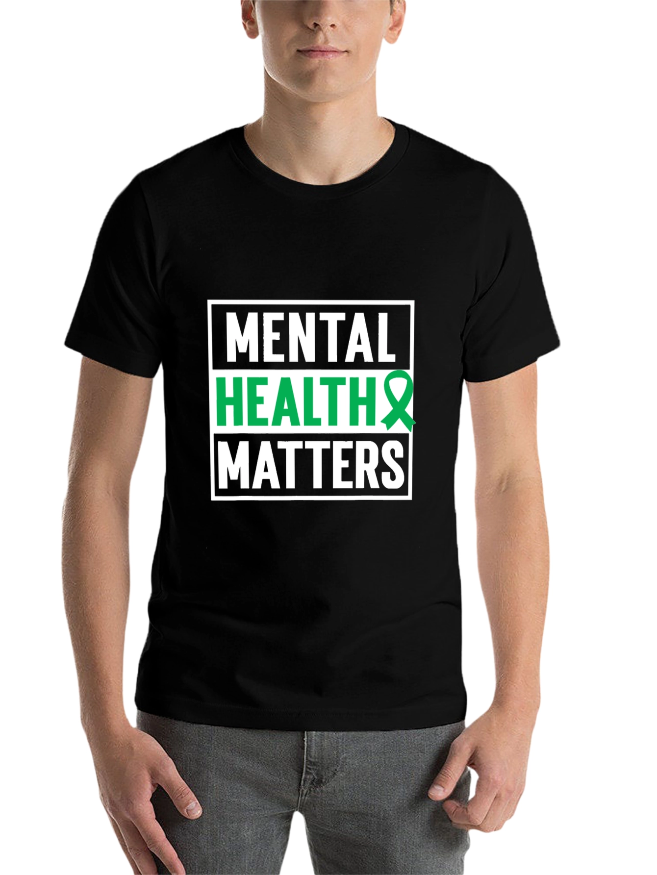 Black Mental Health Matters T-Shirt - Awareness Support Tee view 7