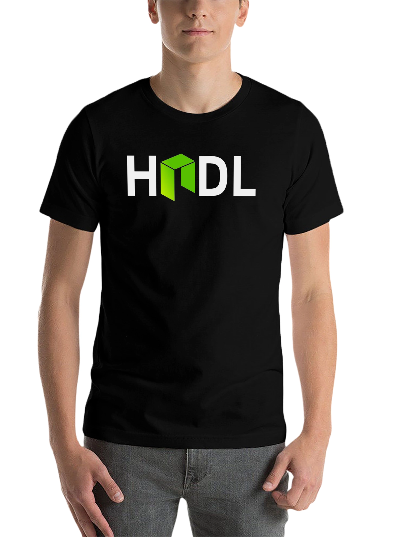 Black HODL Crypto T-Shirt - Black Bitcoin Tee view 7