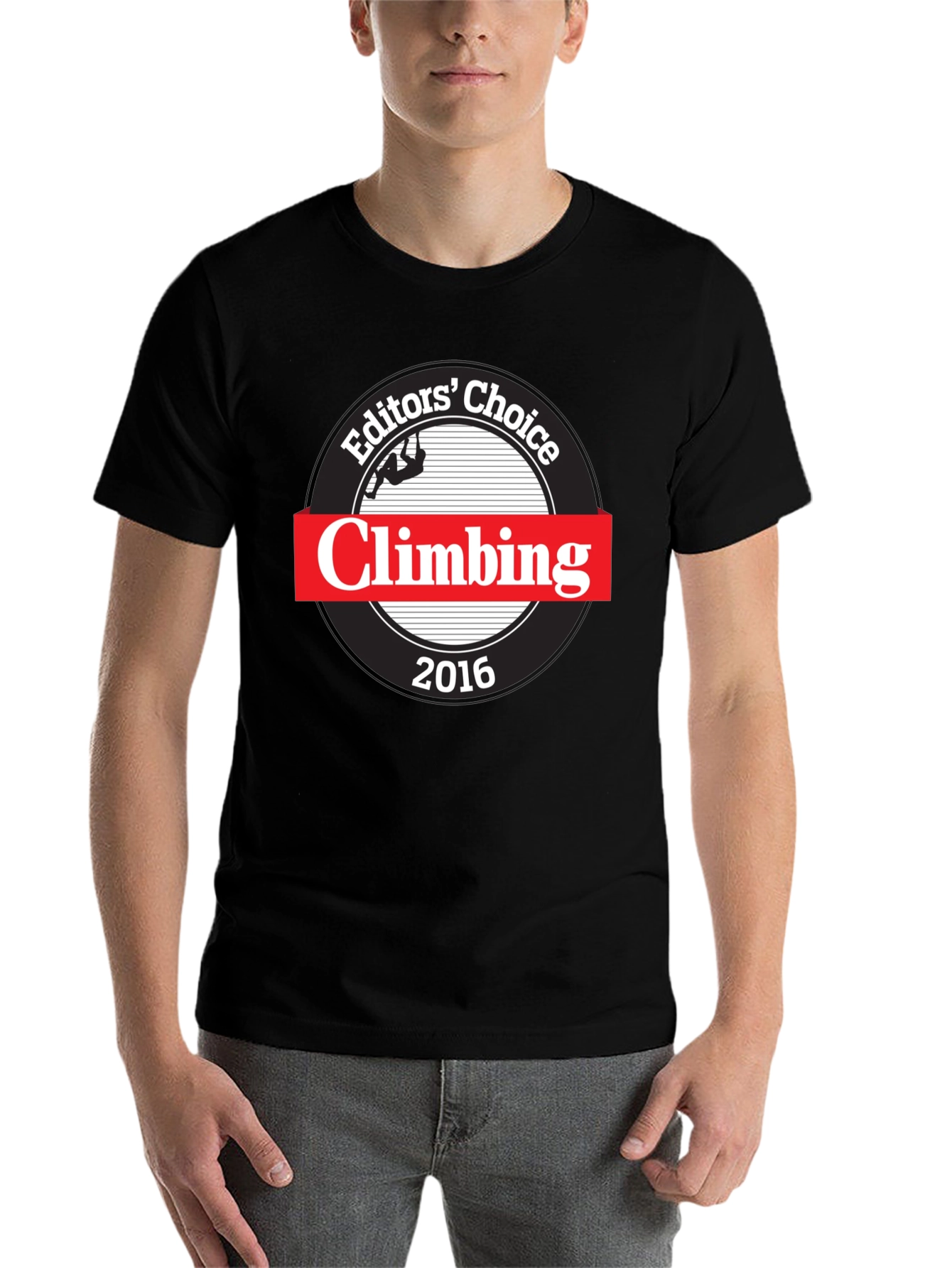 Black Editor's Choice Climbing 2016 Black T-Shirt view 7