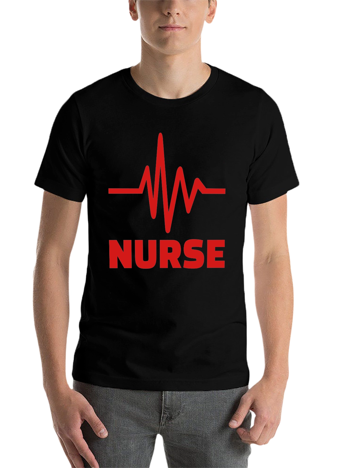 Nurse Heartbeat Graphic Tee - 7