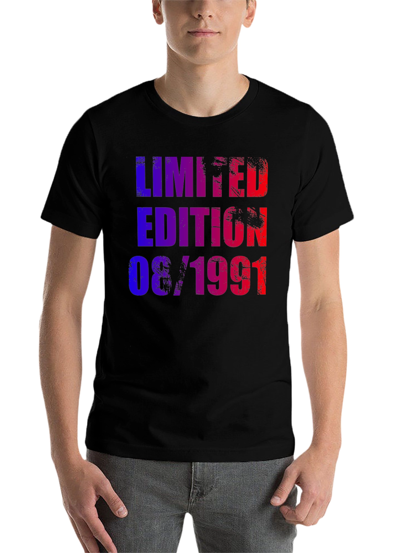 Black Limited Edition 08/1991 Graphic T-Shirt view 7