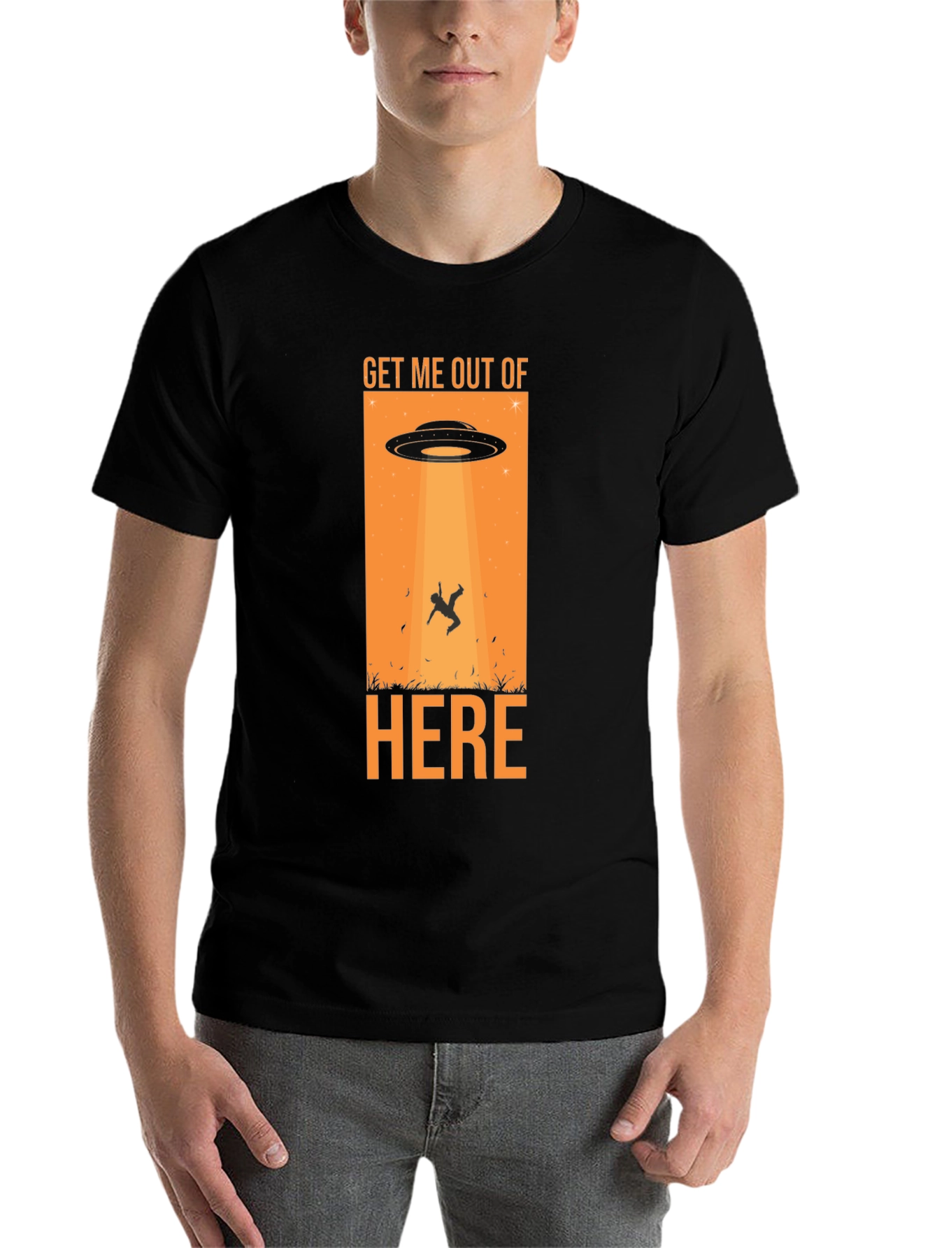 Get Me Out Of Here UFO T-Shirt - 7