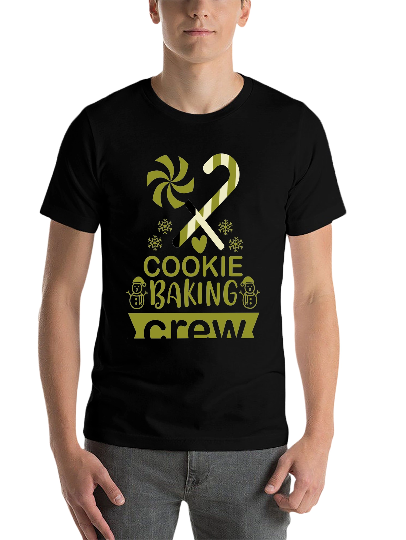 Cookie Baking Crew Tee - Holiday Festive Shirt - 7