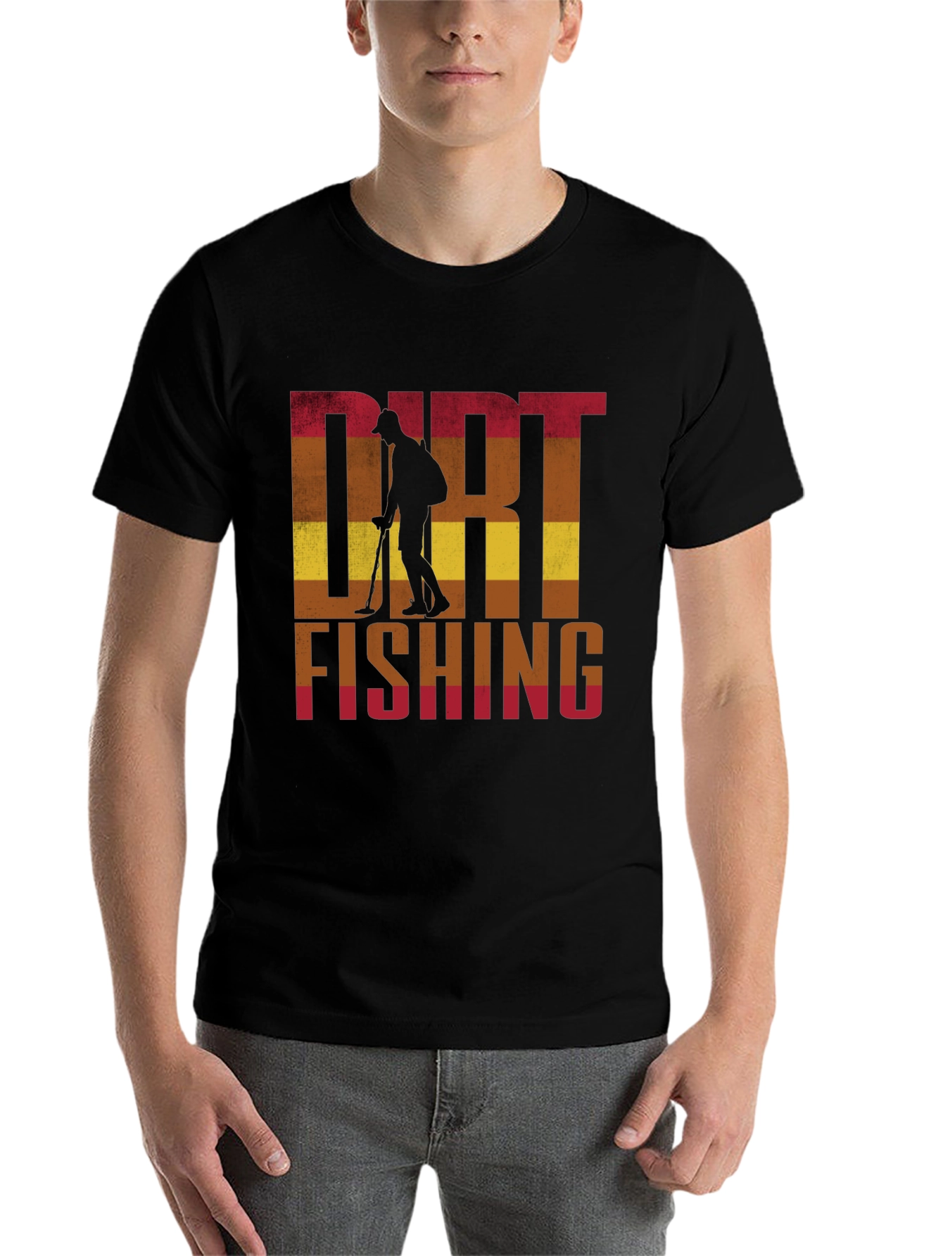 Dirt Fishing T-Shirt: Metal Detecting Hobby Tee - 7
