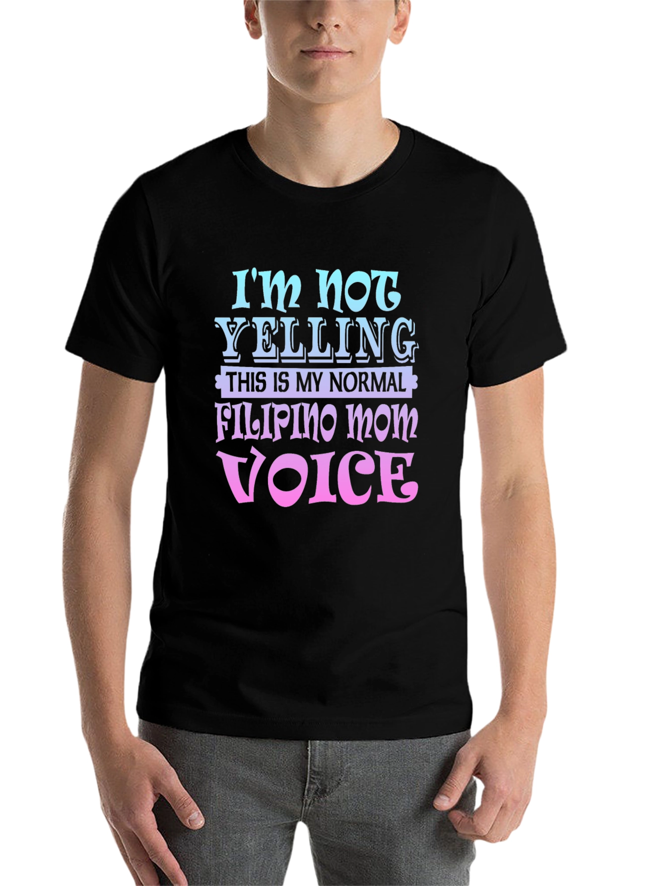Filipino Mom Voice T-Shirt, Novelty Tee - 7