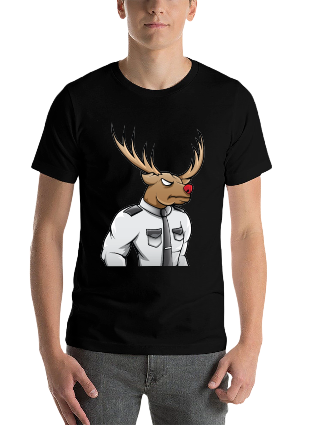 Black Rudolph Security Black T-Shirt view 7